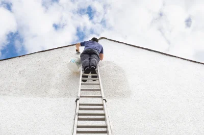 Peinture extérieure à Charbonnières — façades et ravalement